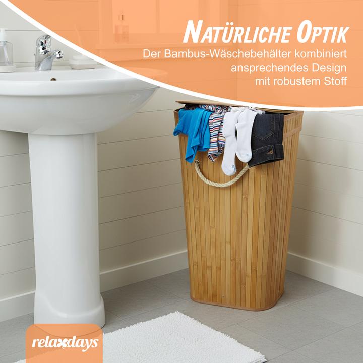 Produktbild Relaxdays Wäschekorb (105 l)