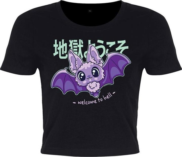 Produktbild Maro Kawaii Welcome To Hell Kurzes Top (L)