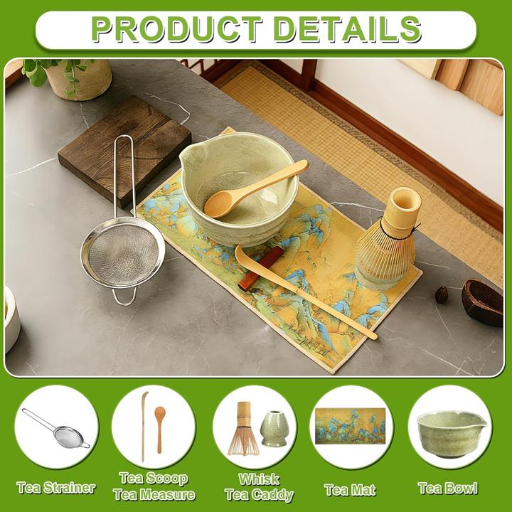 Produktbild Bucomtu Matcha Teezeremonie-Set (7-teilig)