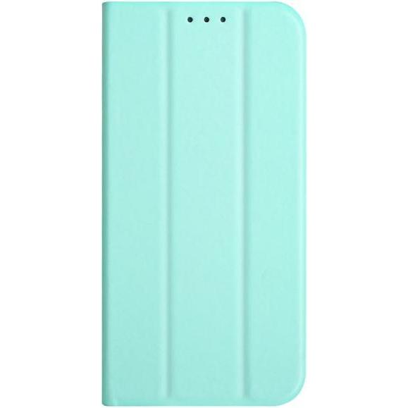 MU Classic Dreifach faltbare Leder Bookcover Hülle (Apple iPhone 13 Pro), Smartphone Hülle, Grün