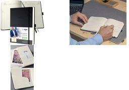 Image du produit Sigel Agenda professionnel Conceptum 2025 (DE/EN/FR/NL), vertical black (A4+, Allemand)
