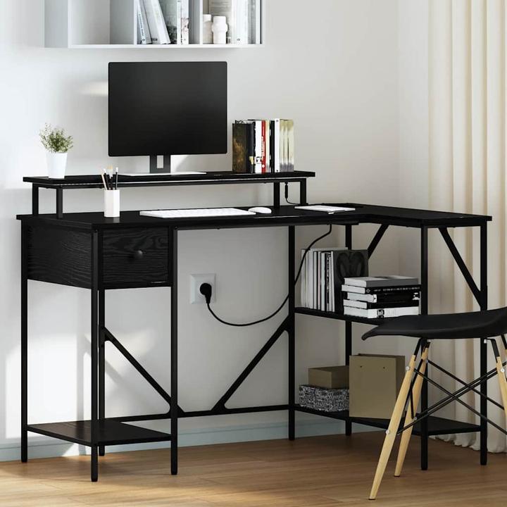 Actual product image vidaXL Modern desk (79 x 120 x 86.50 cm)