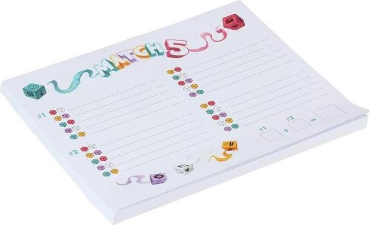 Produktbild Synapses Games SG002B - Match 5 Wertungsblock, für 2-8 Spieler, ab 10 Jahren (DE-Erweiterung) (Deutsch)