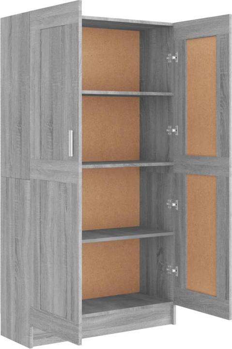 Immagine prodotto vidaXL Bücherschrank Grau Sonoma 82,5x30,5x150 cm (82,5 x 30,5 x 150 cm)