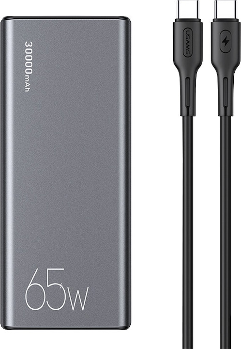 Usams SuperMac Series (30000 mAh, 65 W, 111 Wh)