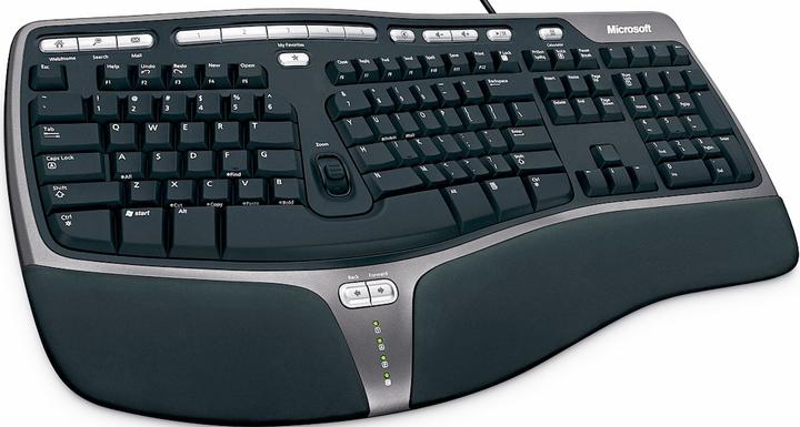 Image du produit Microsoft Clavier ergonomique naturel 4000 (CH, Filaire)