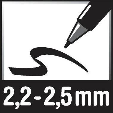 Produktbild Pilot BG Set VBoard Master Medium Keilspitze à 5 (assortiert) (Multicolor, 5.20 mm, 5 x)