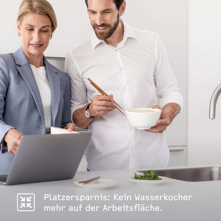 Produktbild Stiebel Eltron HOT 2.6 N Premium + 3in1 c (chrom), Set mit Heisswassergerät + Wasserhahn für die Küche, TÜV geprüft