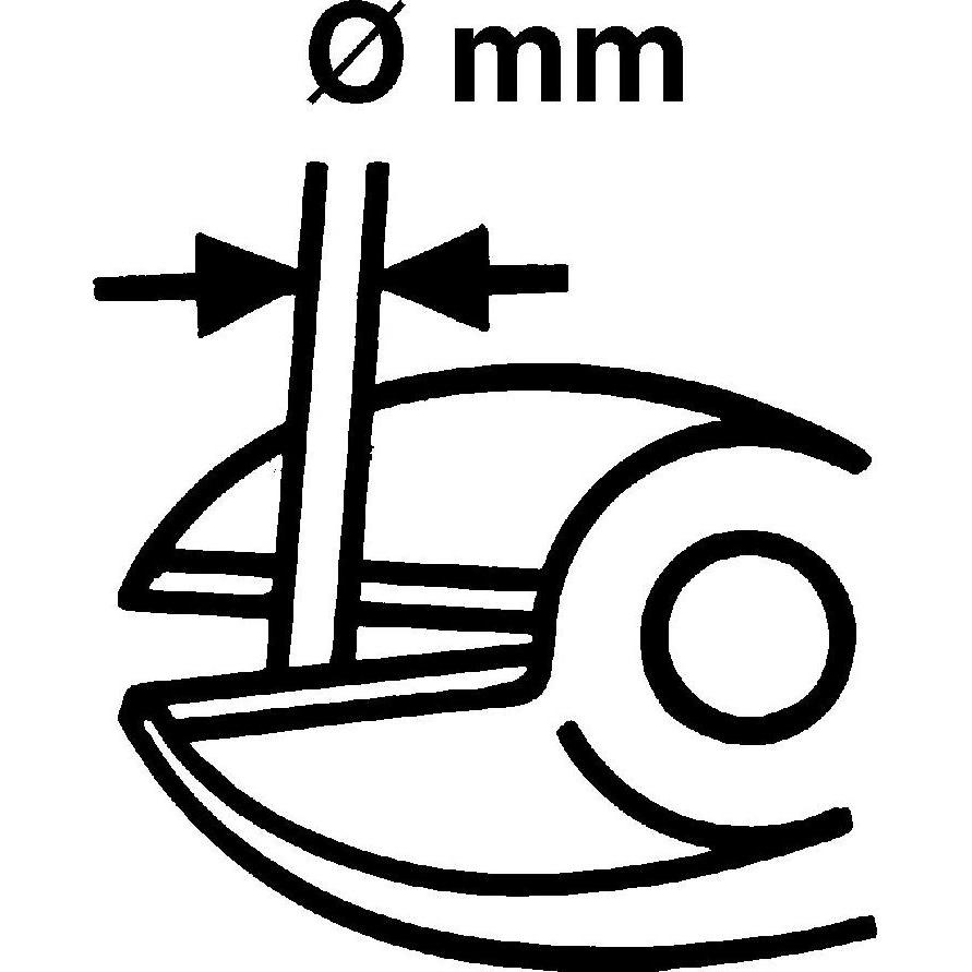 Thumbnail - HEYTEC, Bolzenschneider + Seitenschneider, Seitenschneider, schwedische Form, DIN ISO 5749 160 mm (160 mm)