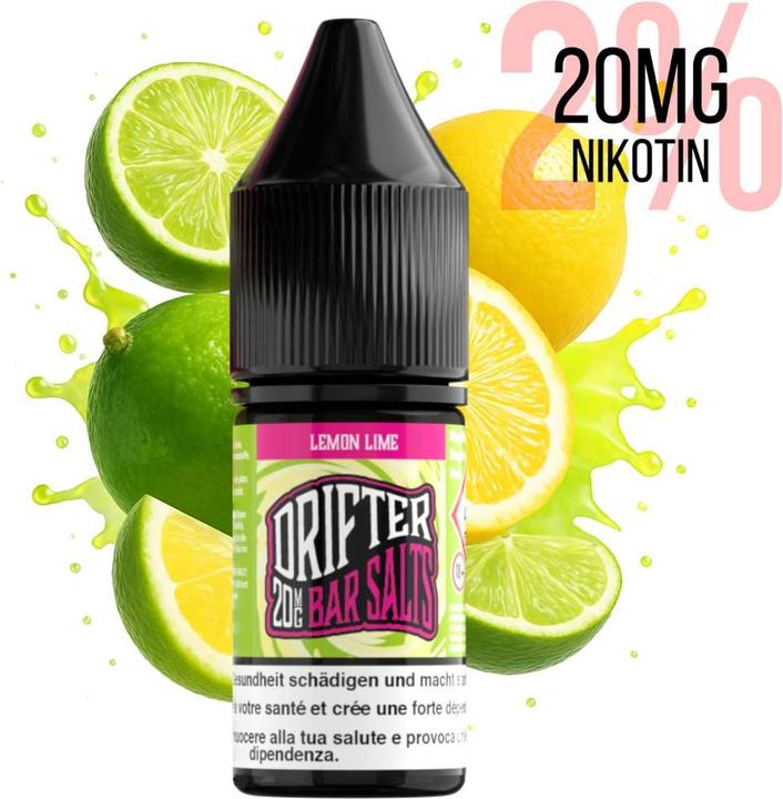 Immagine prodotto Drifter Bar Salts Lemon Lime 20m (Lime)