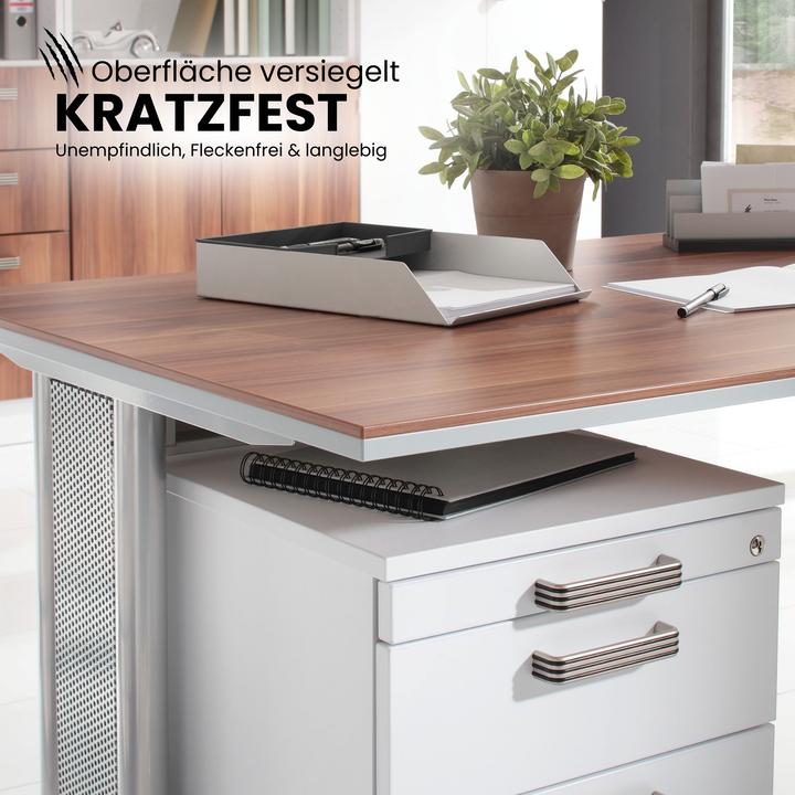 Produktbild Bümö office Rollcontainer - 3 Materialschubladen (43 x 58 x 59 cm)