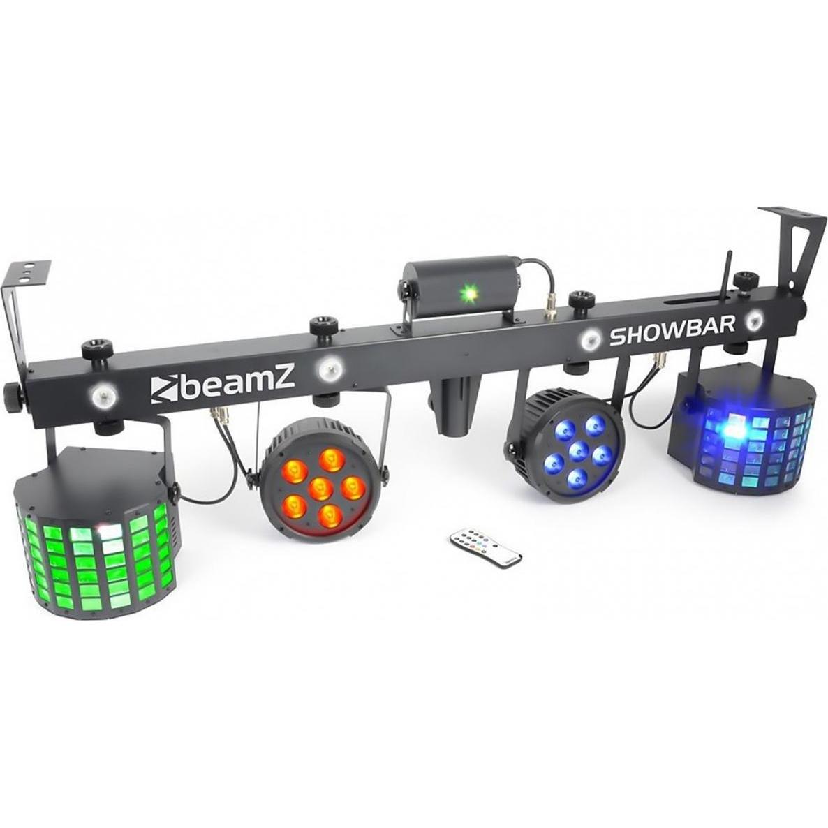 BeamZ Showbar, Set luci