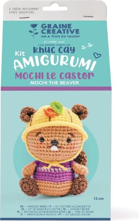 Produktbild Graine Créative Amigurumi-Kit Biber