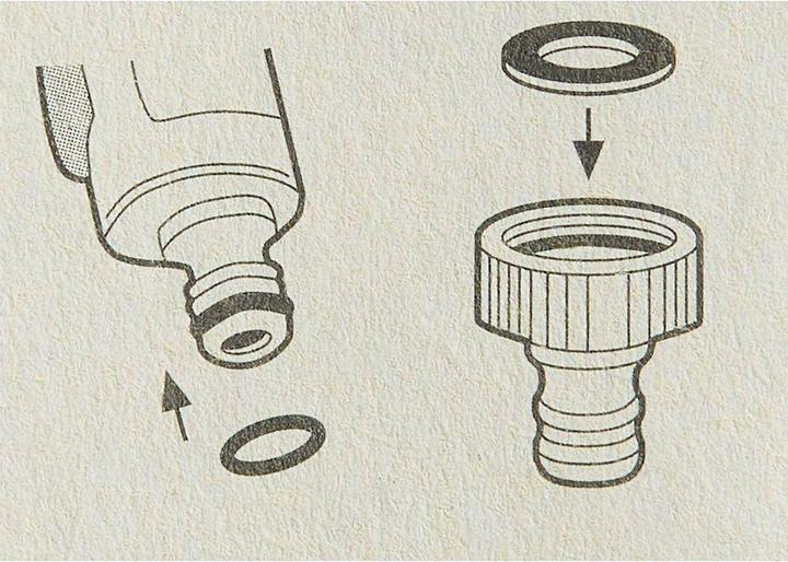 Actual product image Gardena SB gasket set (O-ring, 19 mm)