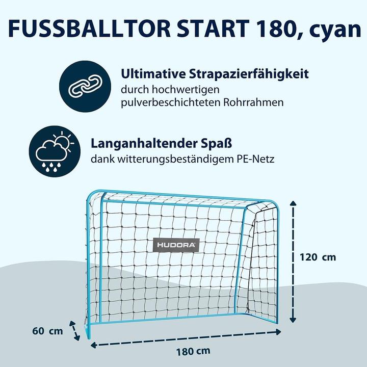 Actual product image Hudora Start football goal 180