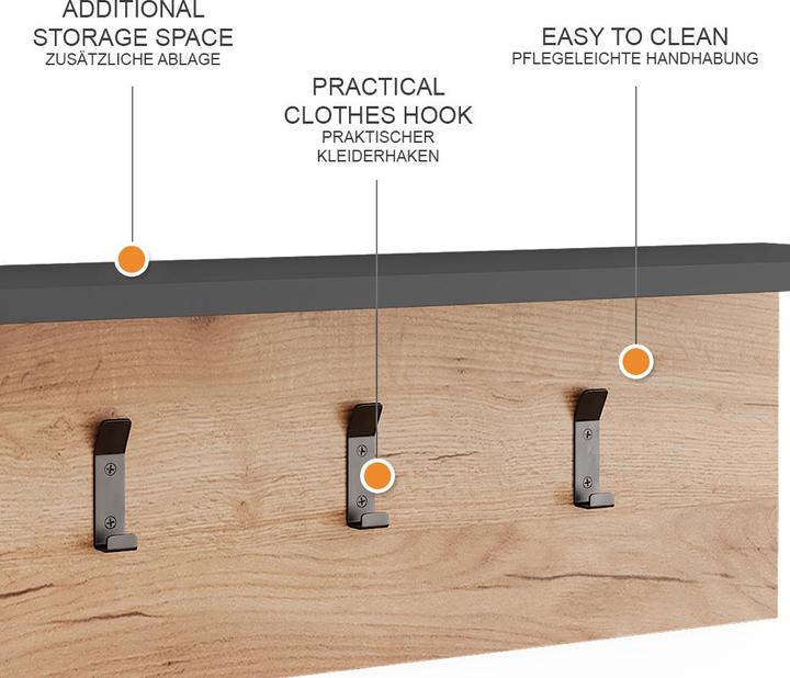 Actual product image Vicco mit Hutablage Orlando