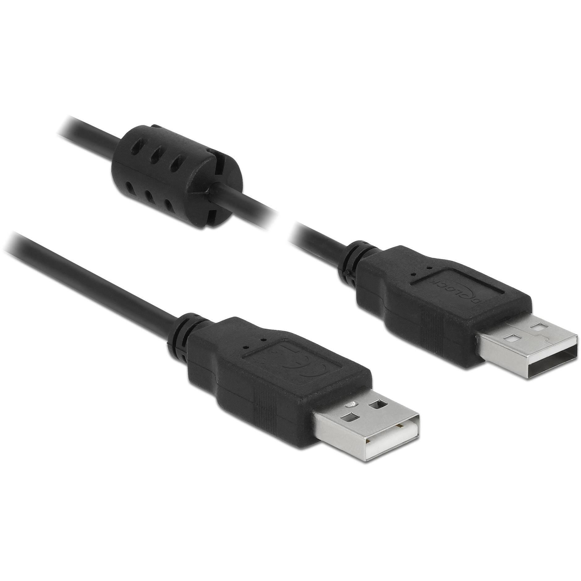 Delock Kabel USB Typ-A Stecker USB Typ-A Stecker 3 (3 m, USB 2.0), USB Kabel