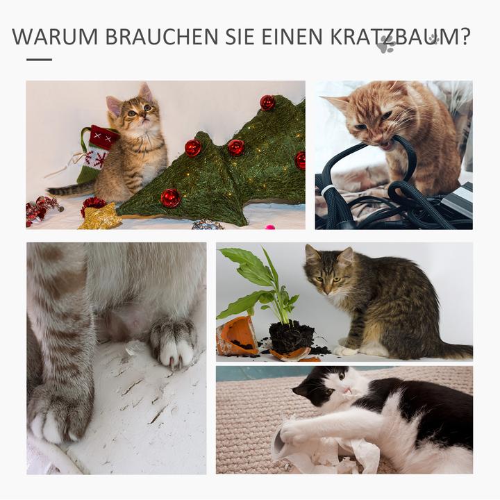 Produktbild Jamb Katzenbaum (109 cm, Beige, Braun)