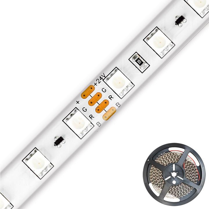 EVN ICSB6724305099 LED-strip IP67 24V/DC (RGB, 500 cm, Interieur)