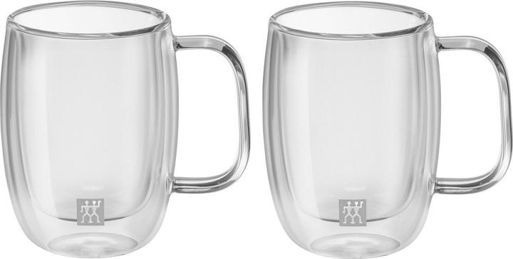 Actual product image Zwilling Sorrento Plus Espresso Dopio Glass with Handle Set of 2 (134 ml, 1 x)