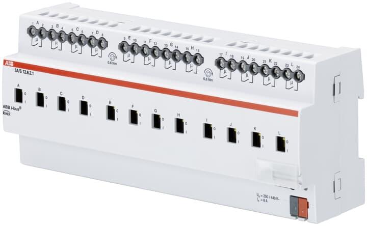 Actual product image ABB STOTZ-KONTAKT Switch actuator 12-fold 6A SA/S12.6.2.1 (Switch actuator)