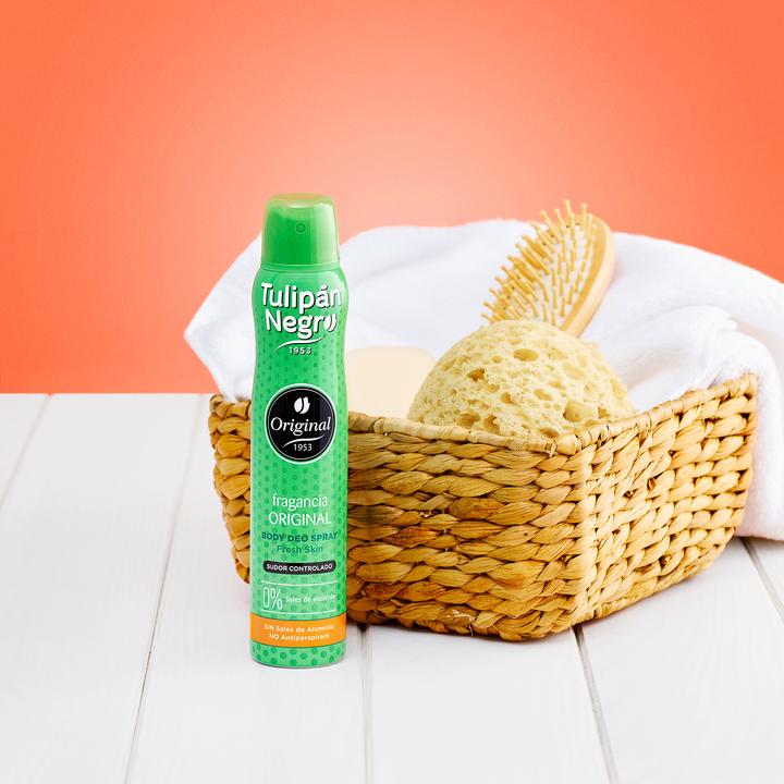 Image du produit MGA TULIPAN NEGRO ORIGINAL déodorant vapo 200 ml (Spray, 200 ml)