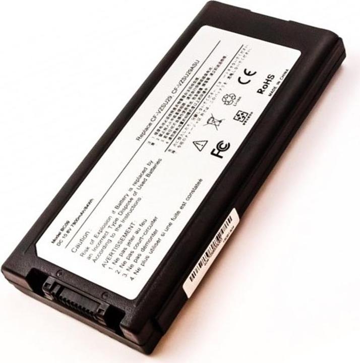 Produktbild Panasonic Akku ToughBook CF-29, CF-51, CF-VZSU29U (6 Zellen, 7800 mAh)