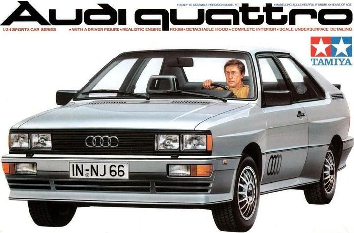 Produktbild Tamiya 1/24 Audi Quattro