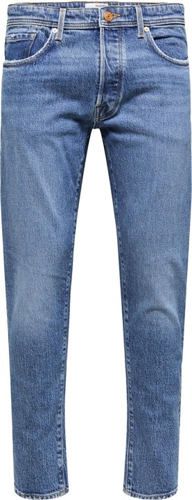 Selected Homme 3070 – Komfortstretch Mittelblau Slim Fit Jeans
