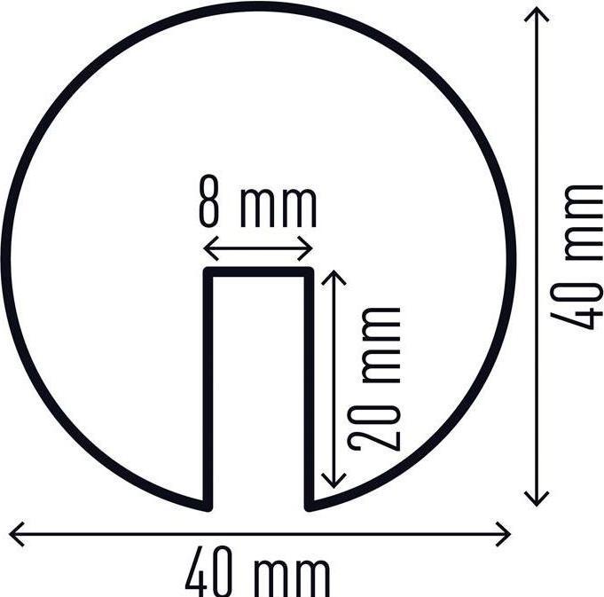 Image du produit Durable Profilé de protection d'arête E8 /noir autobloquant