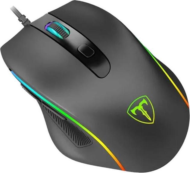 Actual product image T-Dagger Recruit2 gaming mouse black RGB lighting (Cable)