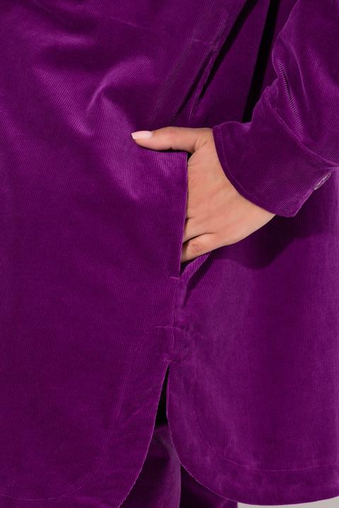 Produktbild Ulla Popken Cordjacke, A-Linie, Hemdkragen, Langarm (46, 48)
