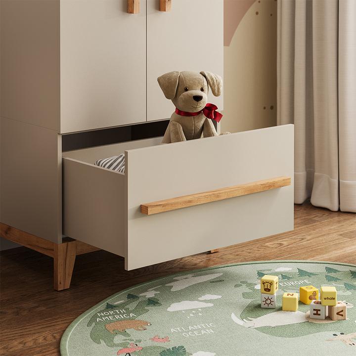 Produktbild VitaliSpa Kinderkleiderschrank Malia, Cashmere/Artisan/Artisan, 70 x 186.8 cm (53.40 cm)