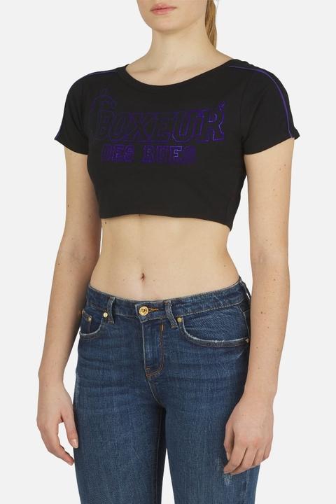 Image du produit Boxeur des Rues Slim Cropped T-Shirt (XL)