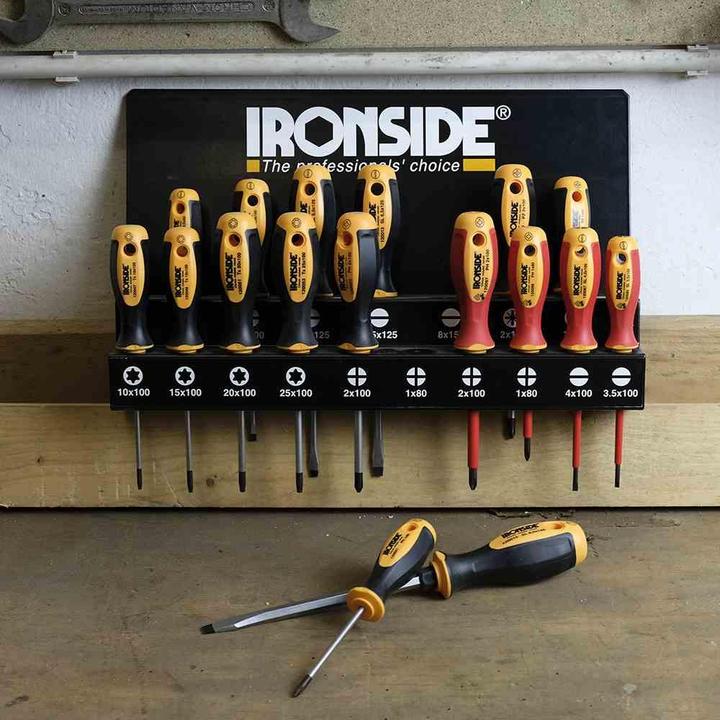 Actual product image Ironside Screwdriver set 17 pieces