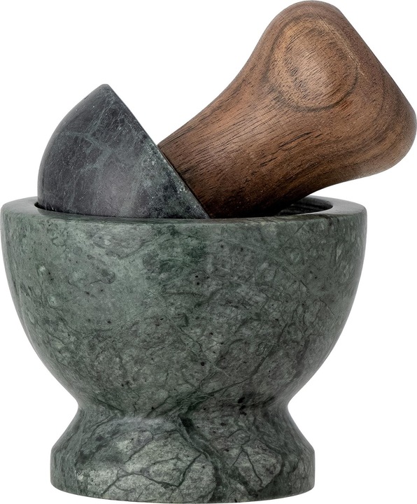 Actual product image Bloomingville Banou Mortar & Pestle, Green, Marble