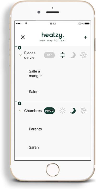 Image du produit Heatzy WiFi-Heizkörpersteuermodul