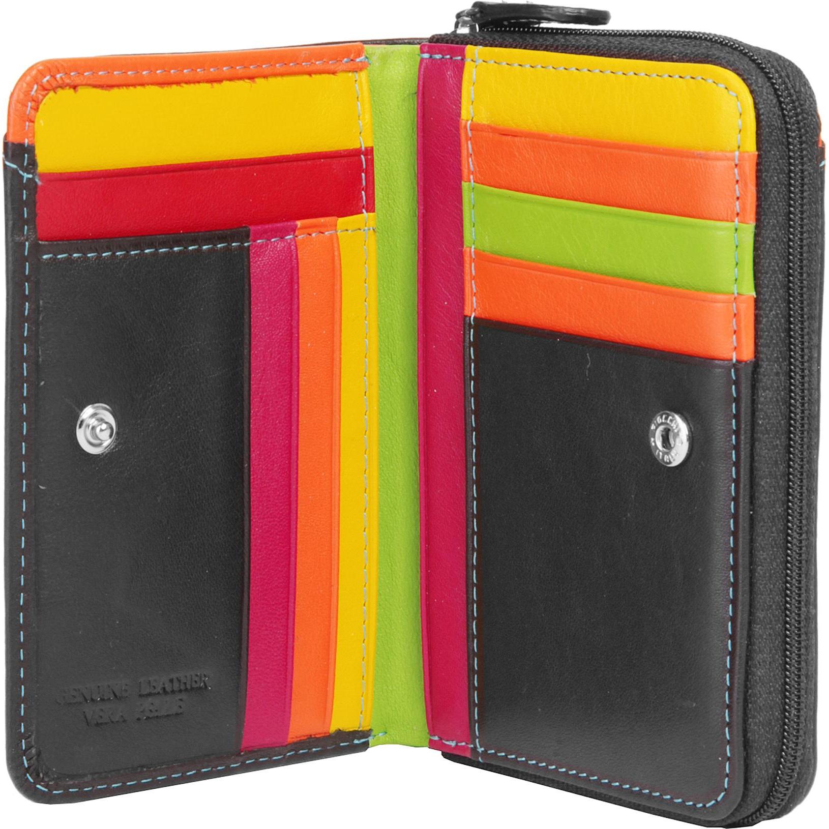 Thumbnail - Bagan, Damen, Portemonnaie, Geldbörse, Schwarz