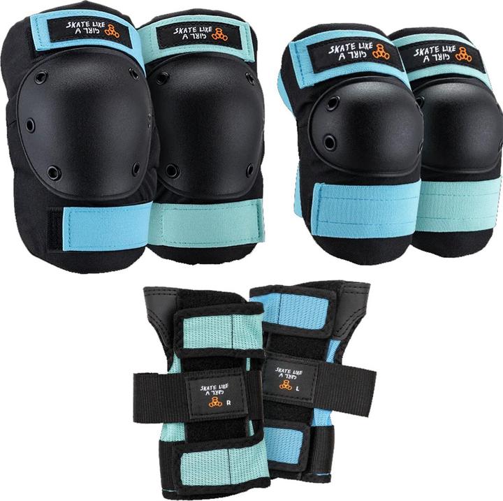 Actual product image Triple 8 Saver Series 3-Pack Skate like a Girl (S, Protector shorts)