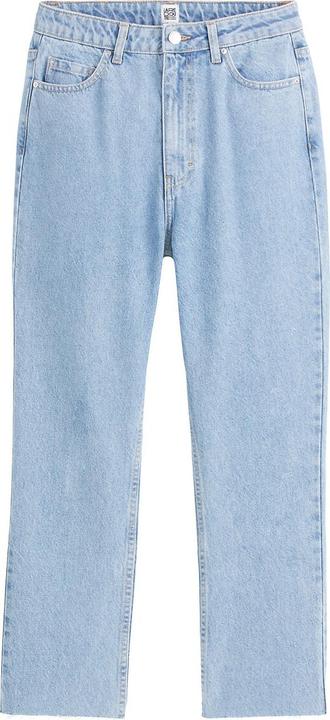 Image du produit La Redoute Collections Gerade High-Waist-Jeans in 7/8-Länge (48)