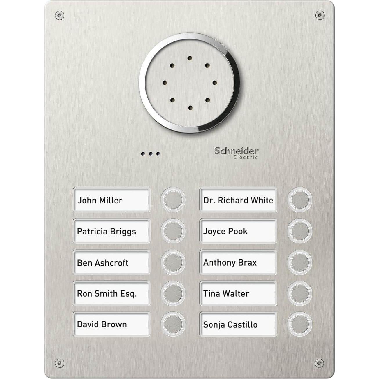 Schneider Electric, Klingel + Türsprechanlage, Ritto Acero Türstation