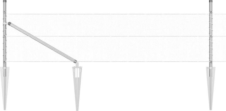 Actual product image vidaXL Gartenzaun