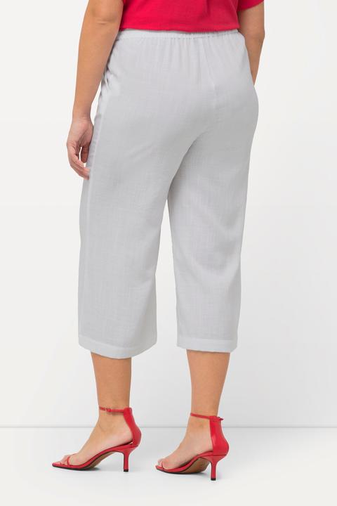 Immagine prodotto Ulla Popken Culottes con taglio della gamba ampio e lungo fino al polpaccio e cintura elastica (64)