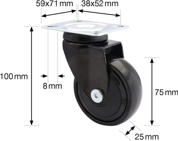 Produktbild Wagner System Lenkrollen