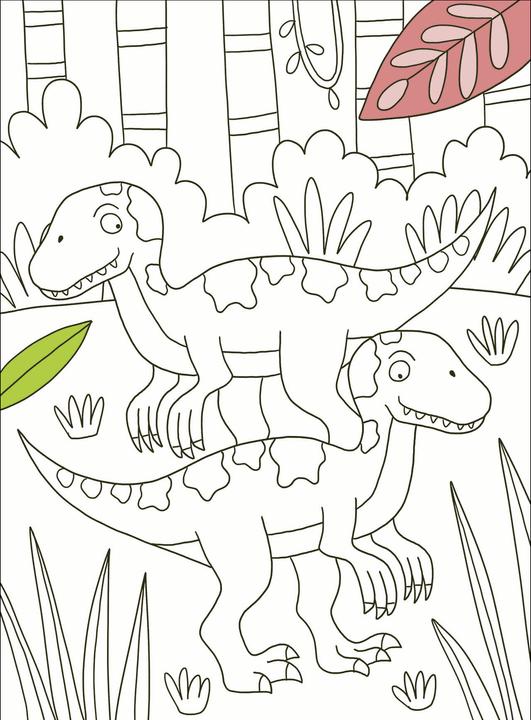 Produktbild Loewe Meine Dino-Welt - Malblock