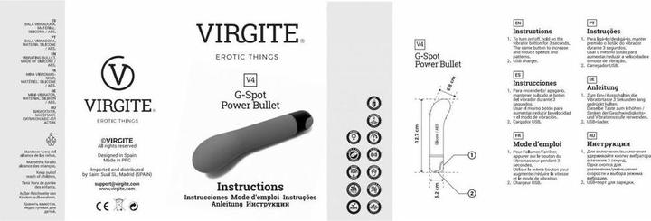 Produktbild Virgite G-Spot Power Bullet