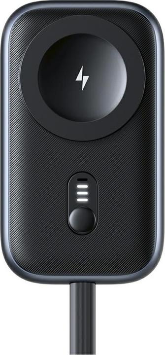 Actual product image Usams Inductive charger for Apple Watch CD245 2-in-1 with 1200mAh powerbank + USB-C cable tarnish (5 W)