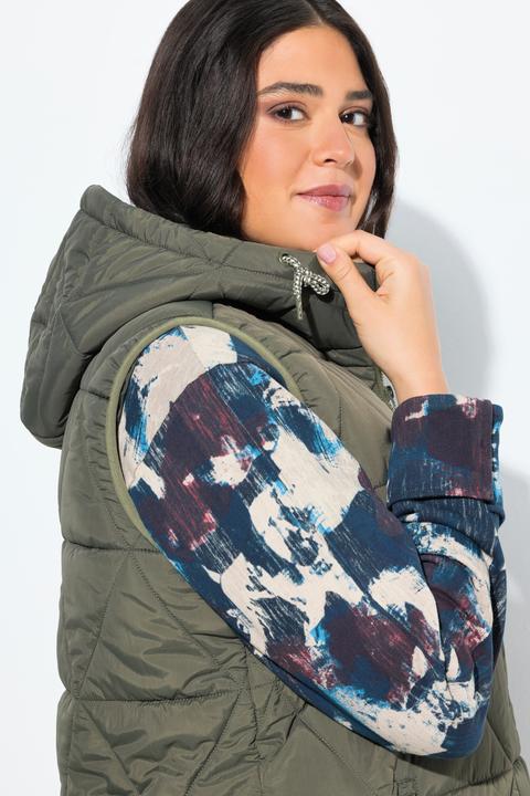Actual product image Ulla Popken HYPRAR Water-Repellent Quilted Vest (62)