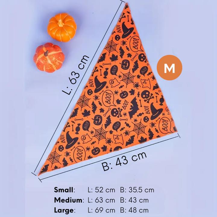 Image du produit Suba Bandanas d’Halloween pour Chiens (S, Bandana pour chien)