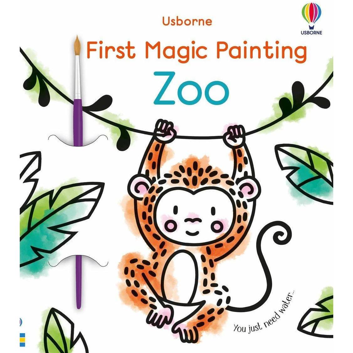 Thumbnail - Wheatley:First Magic Painting Zoo, Kinderbücher von Abigail Wheatley, Emily Ritson